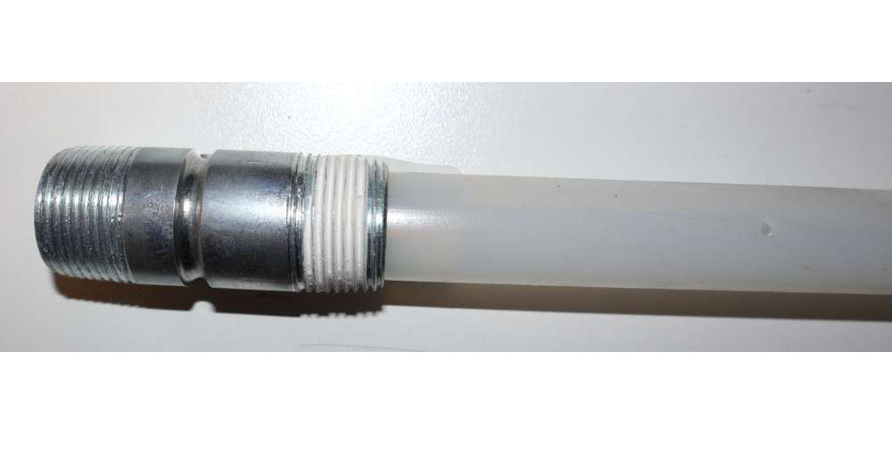 Bradford White 415-51230-18 PEX Dip Tube 3/4 inch NPT 2-1/2 inch Nipple x  41 inch L